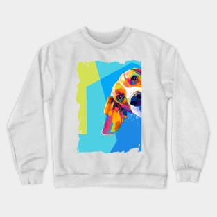 Dog Wpap Art Crewneck Sweatshirt